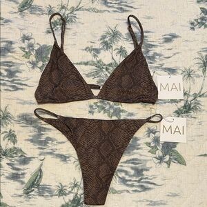 Mai Underwear string bikini set